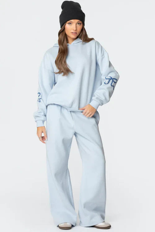 Hannah | Cozy Bow Tracksuit