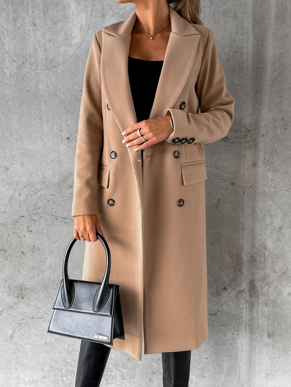 Aurélie™ Long Wool Coat