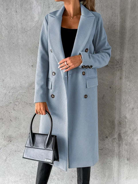 Aurélie™ Long Wool Coat