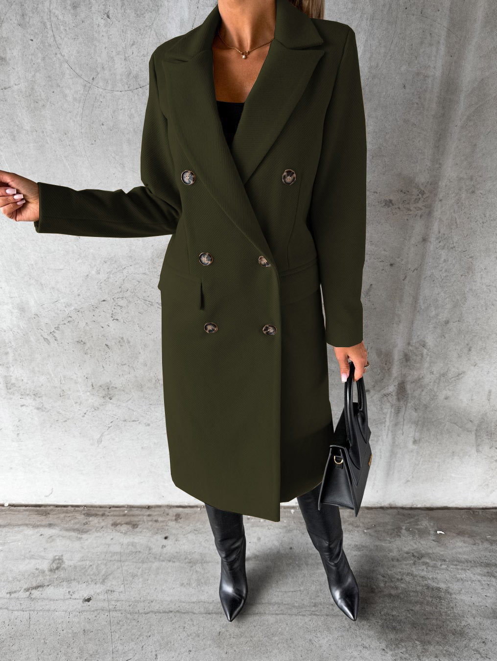 Aurélie™ Long Wool Coat