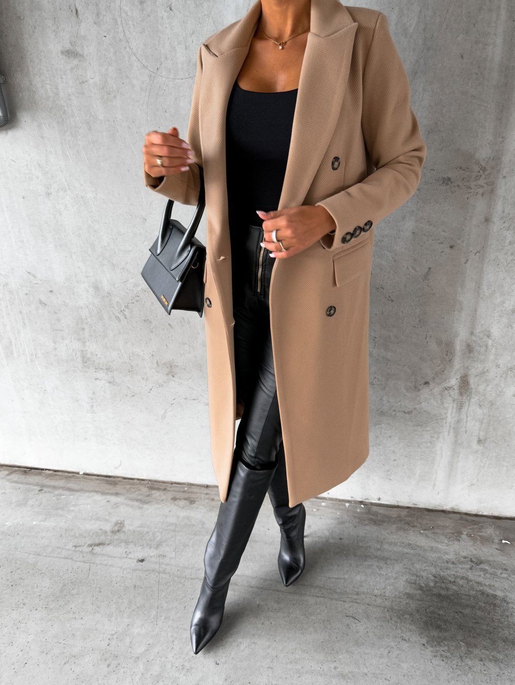 Aurélie™ Long Wool Coat