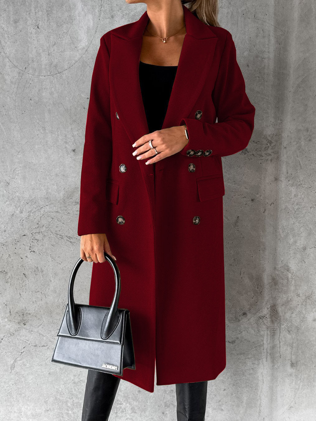 Aurélie™ Long Wool Coat